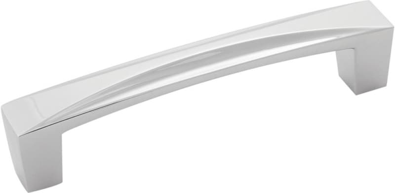 3-3/4" Crest Handle Pull, Chrome (10/Box)
