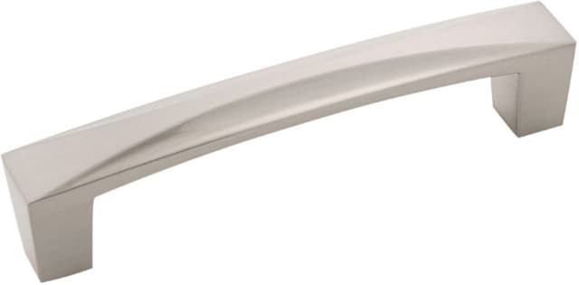 3-3/4" Crest Handle Pull, Satin Nickel (10/Box)