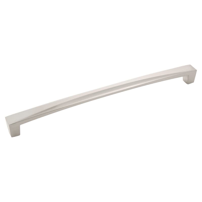 8-13/16" Crest Handle Pull, Satin Nickel (5/Box)