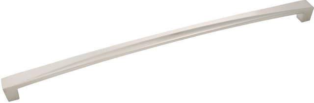 12" Crest Handle Pull, Satin Nickel (5/Box)