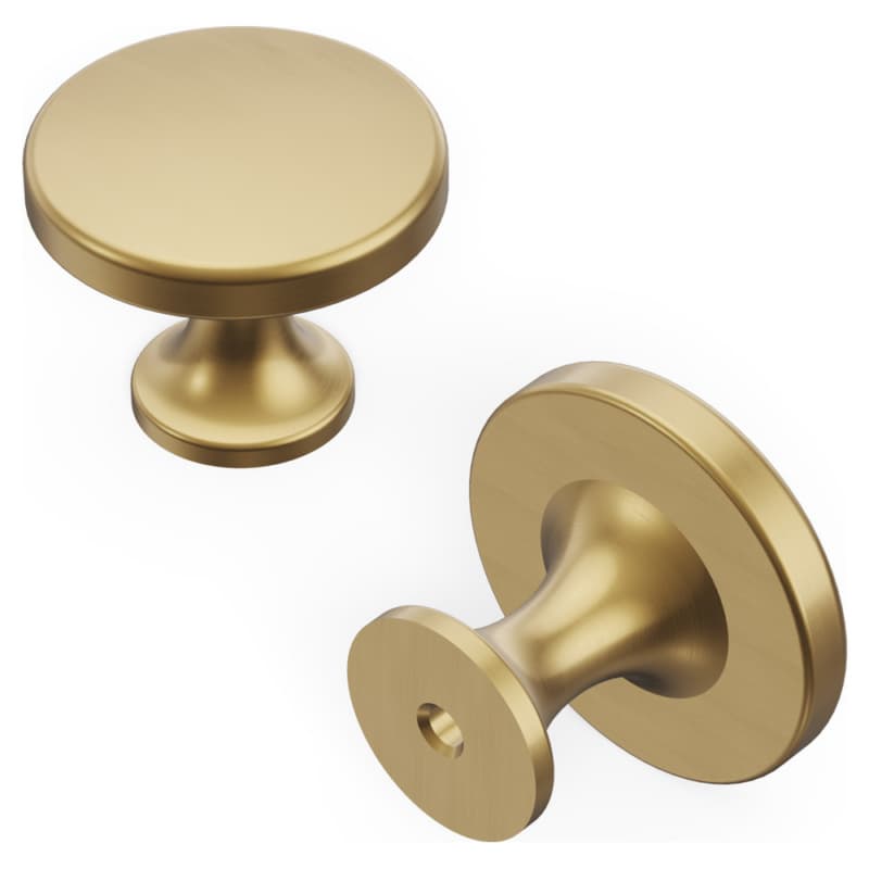 1-3/8" Forge Cabinet Knob, Champagne Bronze (10/Box)