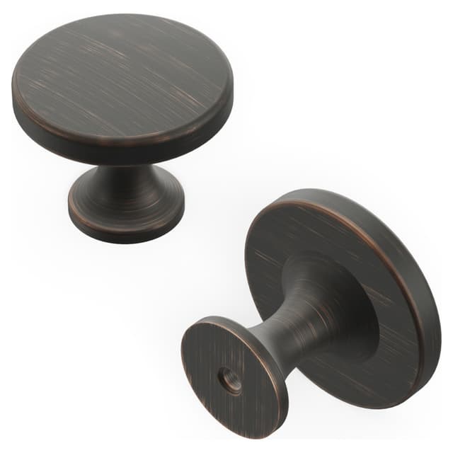 1-3/8" Forge Cabinet Knob, Vintage Bronze (10/Box)