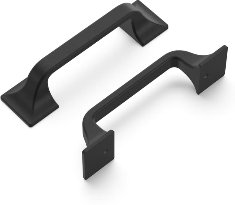 3" Forge Handle Pull, Black Iron (10/Box)
