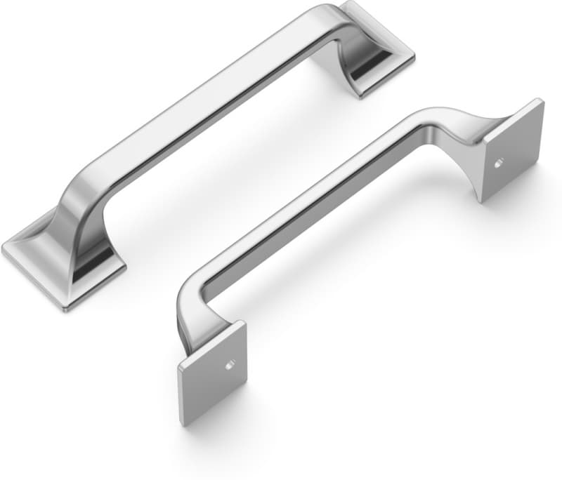 3-3/4" Forge Handle Pull, Chrome (10/Box)