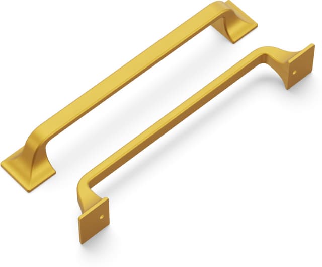 6-5/16" Forge Handle Pull, Brushed Golden Brass (10/Box)