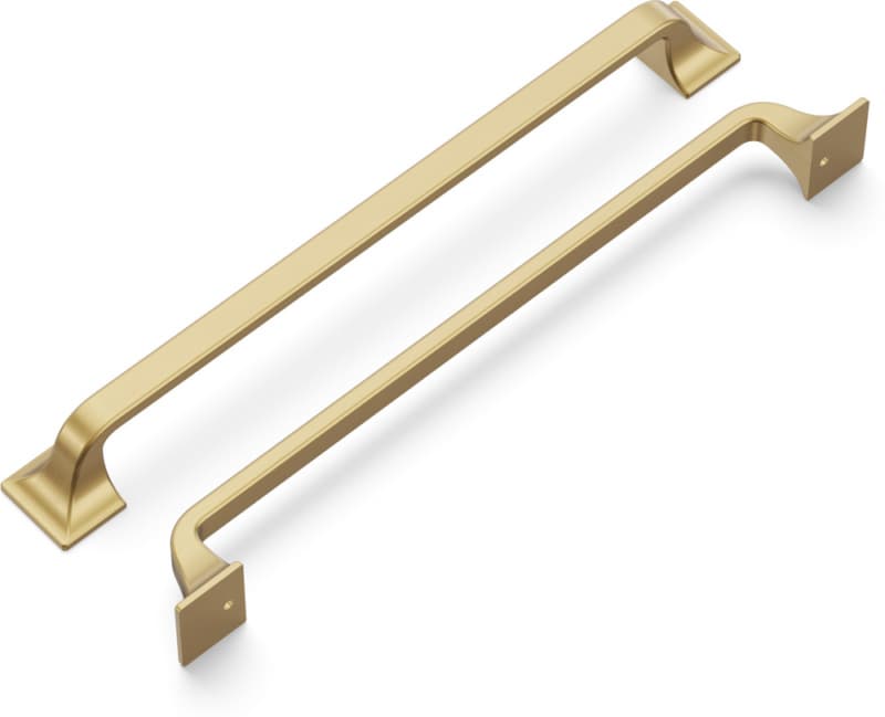 8-13/16" Forge Handle Pull, Champagne Bronze (5/Box)