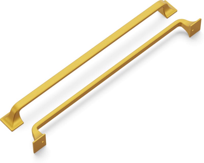 12" Forge Handle Pull, Brushed Golden Brass (5/Box)