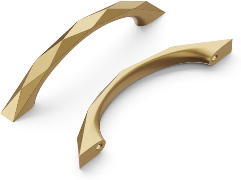 3-3/4" Karat Arch Pull, Champagne Bronze (10/Box)