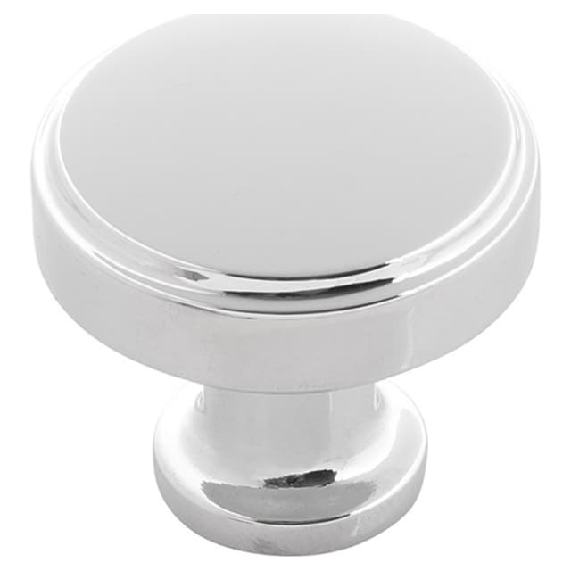1-1/4" Piper Cabinet Knob, Chrome (10/Box)