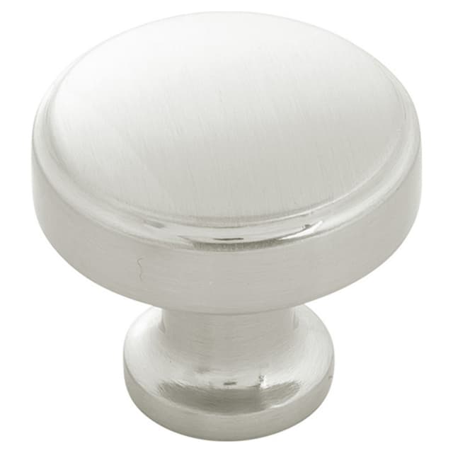 1-1/4" Piper Cabinet Knob, Satin Nickel (10/Box)