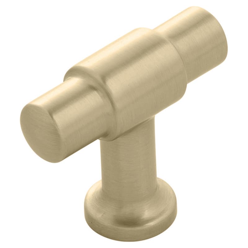 1-5/8" x 5/8" Piper T-Cabinet Knob, Champagne Bronze (10/Box)