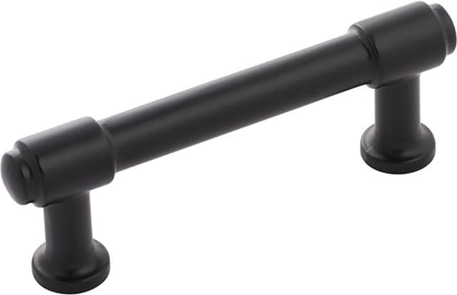 3" Piper Bar Pull, Matte Black (10/Box)