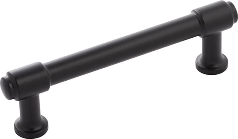 3-3/4" Piper Bar Pull, Matte Black (10/Box)
