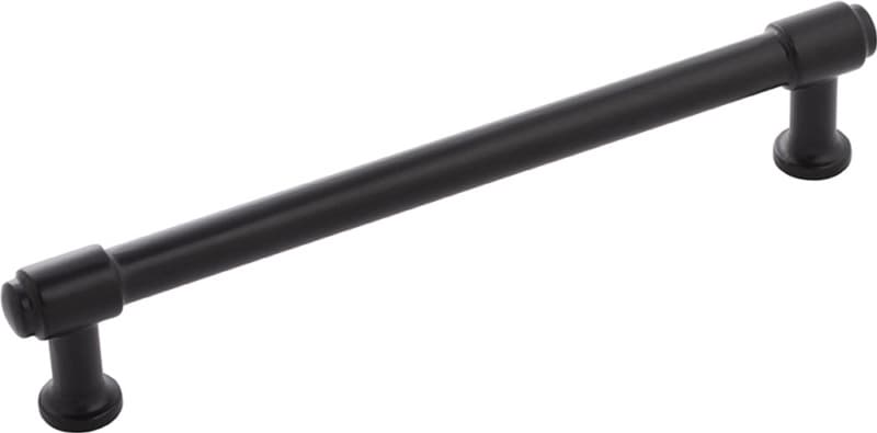 6-5/16" Piper Bar Pull, Matte Black (10/Box)