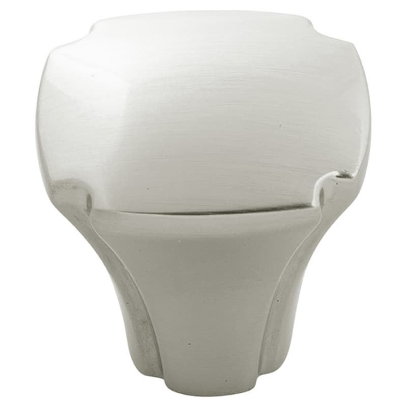 1-1/8" Veranda Square Cabinet Knob, Satin Nickel (10/Box)