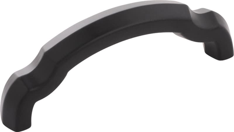 3" Veranda Arch Pull, Matte Black