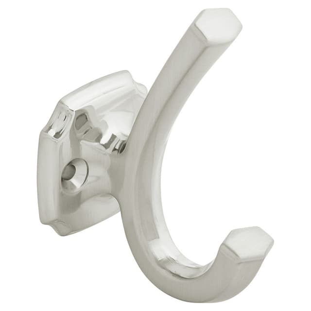 1" Veranda Hook, Satin Nickel (5/Box)