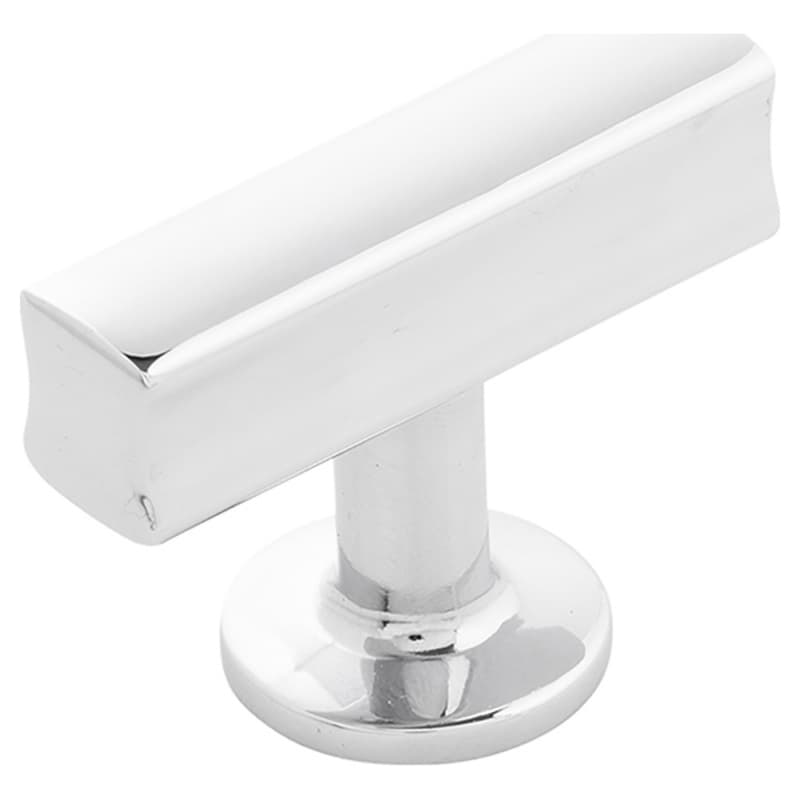 1-15/16" x 15/16" Woodward T-Cabinet Knob, Chrome (10/Box)