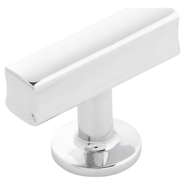 1-15/16" x 15/16" Woodward T-Cabinet Knob, Chrome (10/Box)