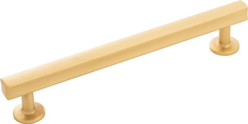 6-5/16" Woodward Bar Pull, Brushed Golden Brass (10/Box)