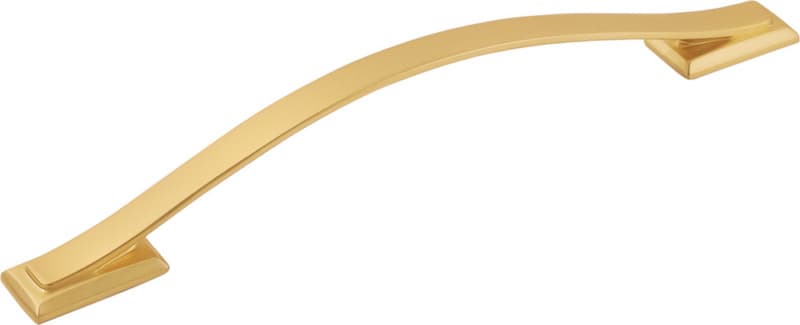 6-5/16" Dover Arch Pull, Brushed Golden Brass (5/Box)