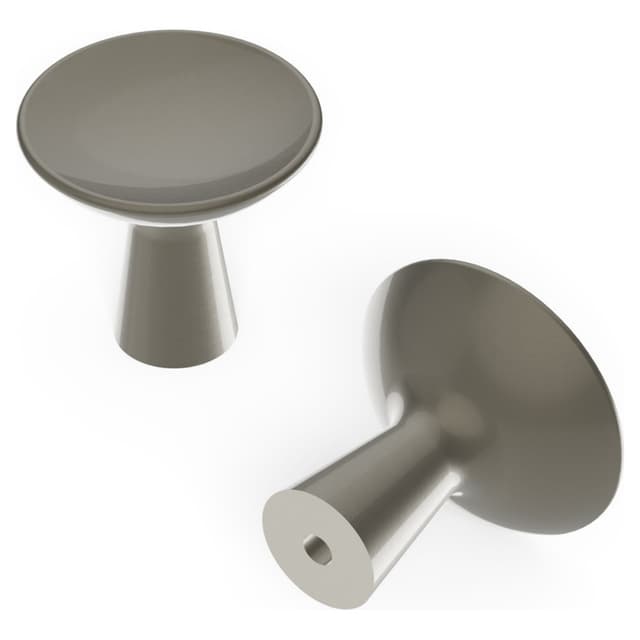 1-1/4" Maven Cabinet Knob, Satin Nickel (10/Box)
