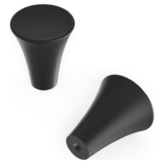 15/16" Maven Cabinet Knob, Matte Black (10/Box)