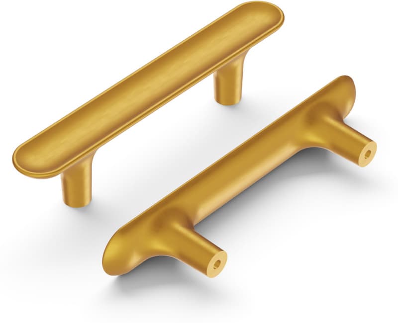 3" Maven Handle Pull, Brushed Golden Brass (10/Box)