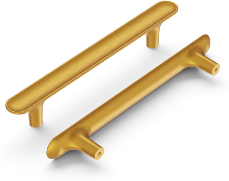 5-1/16" Maven Handle Pull, Brushed Golden Brass (5/Box)