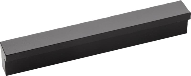 3" Streamline Rectangular Pull, Flat Onyx (10/Box)
