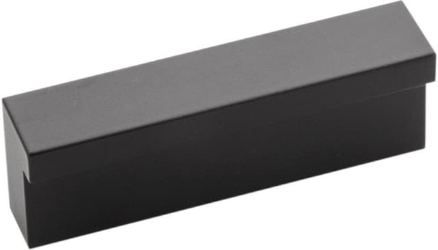 1-1/4" Streamline Rectangular Pull, Flat Onyx (10/Box)
