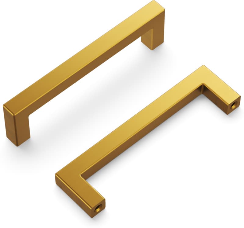 3-3/4" Skylight Handle Pull, Brushed Golden Brass (10/Box)