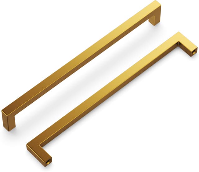 8-13/16" Skylight Handle Pull, Brushed Golden Brass (10/Box)
