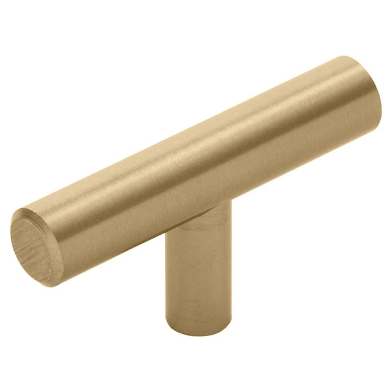 2-3/8" x 1/2" Bar Pulls T-Cabinet Knob, Champagne Bronze (10/Box)