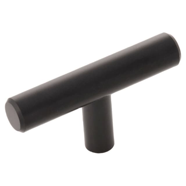2-3/8" x 1/2" Bar Pulls T-Cabinet Knob, Matte Black (10/Box)