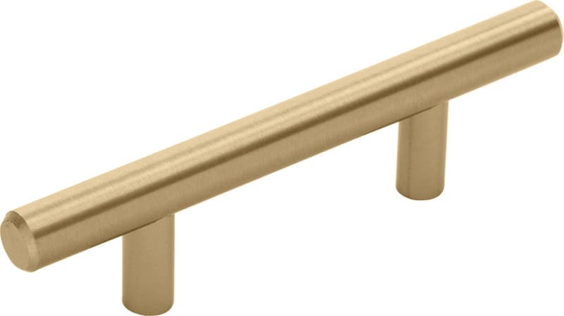 2-1/2" Bar pulls Cabinet Pull, Champagne Bronze (10/Box)
