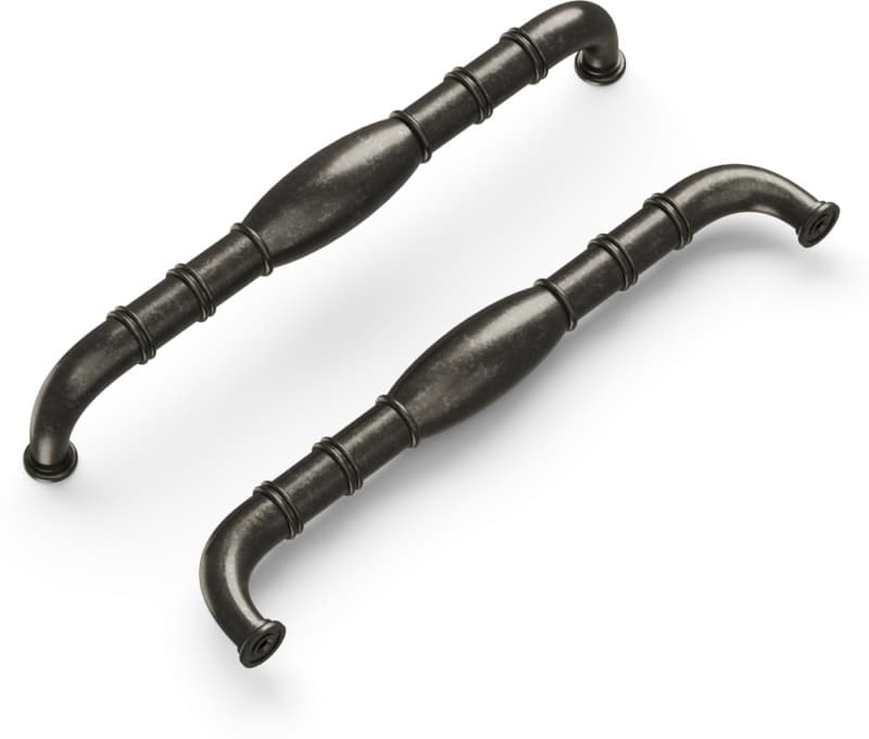 12" Williamsburg Appliance Pull, Black Nickel Vibed (5/Box)