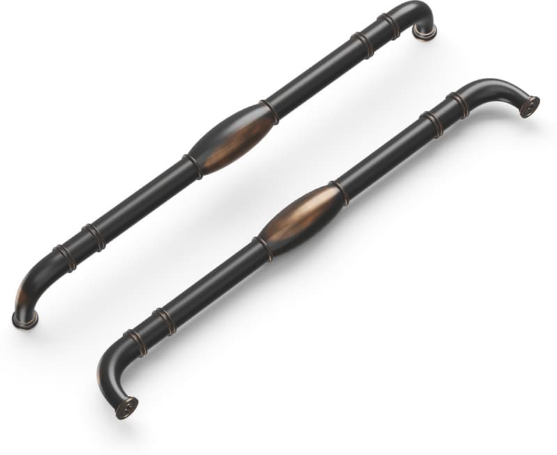 18" Williamsburg Appliance Pull, Oil-Rubbed Bronze Highlighted (5/Box)