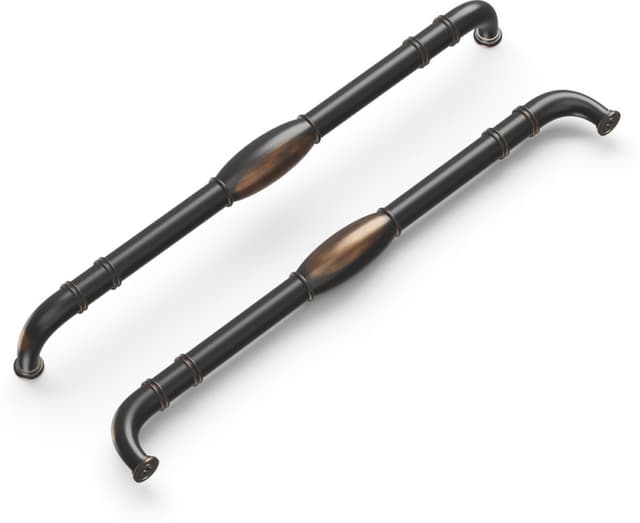 18" Williamsburg Appliance Pull, Oil-Rubbed Bronze Highlighted (5/Box)