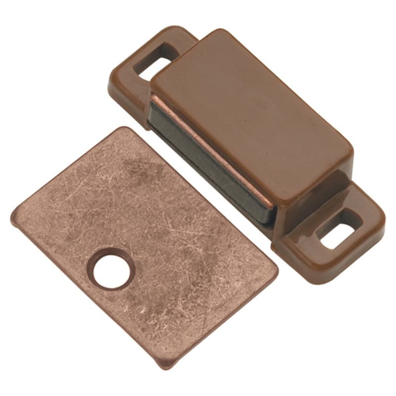 1-13/16" Catches Magnetic Catch, Statuary Bronze (Box/25)