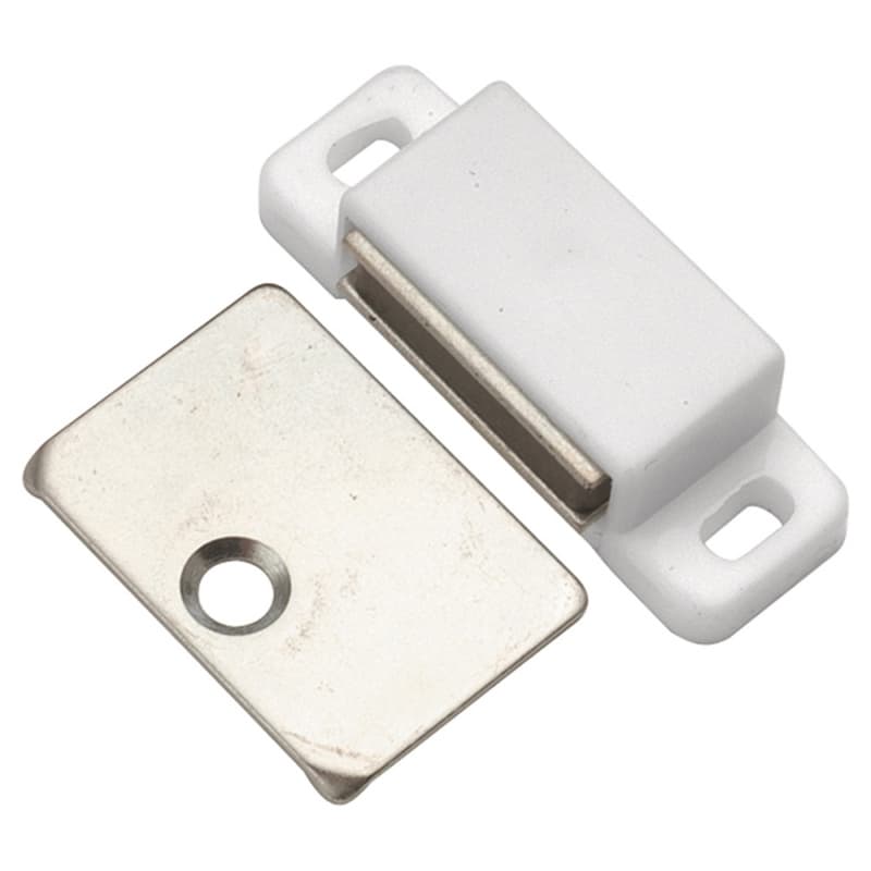 1-13/16" Catches Magnetic Catch, White (Box/25)