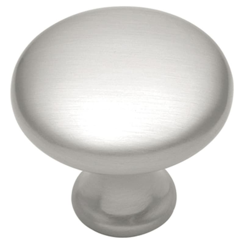 1-1/8" Conquest Cabinet Knob, Satin Nickel (25/Box)