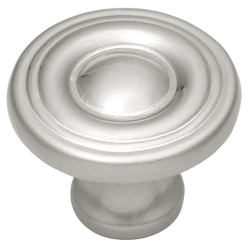 1-3/16" Conquest Cabinet Knob, Satin Nickel (25/Box)