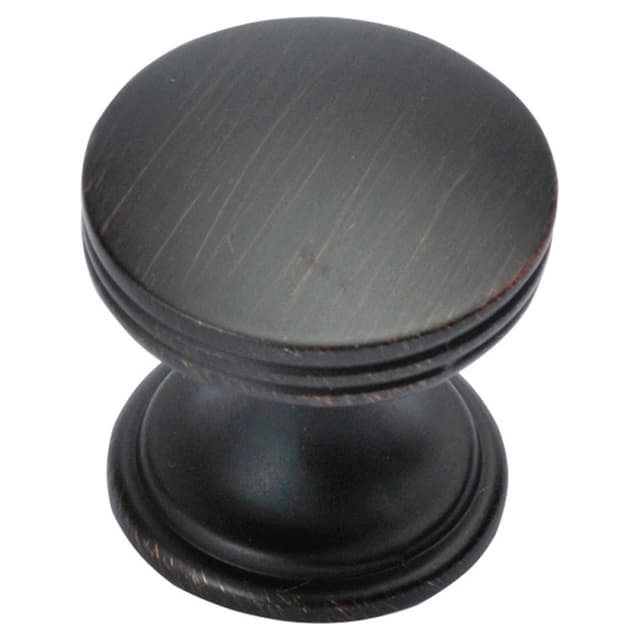 1" American Diner Cabinet Knob, Vintage Bronze (10/Box)