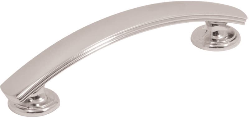 3-3/4" American Diner Arch Pull, Chrome (10/Box)