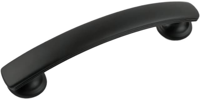 3-3/4" American Diner Arch Pull, Matte Black (10/Box)