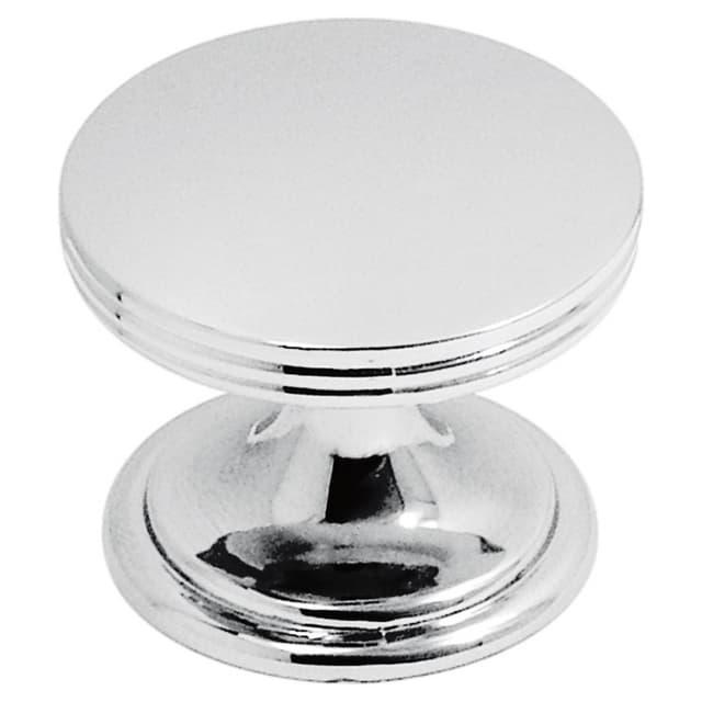 1-3/8" American Diner Cabinet Knob, Chrome (Box/10)