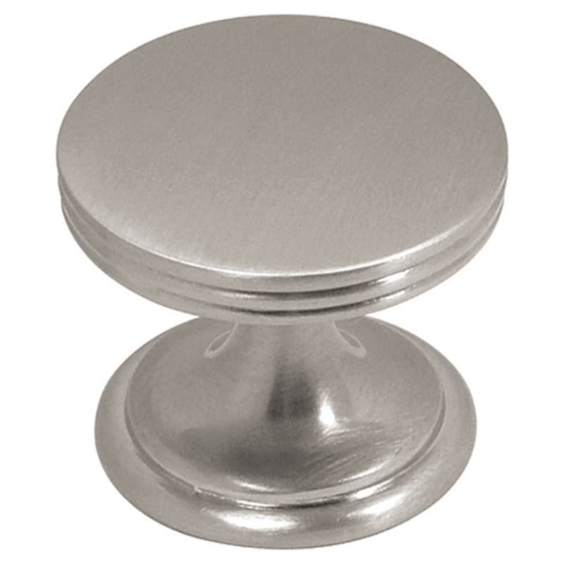 1-3/8" American Diner Cabinet Knob, Stainless Steel (10/Box)