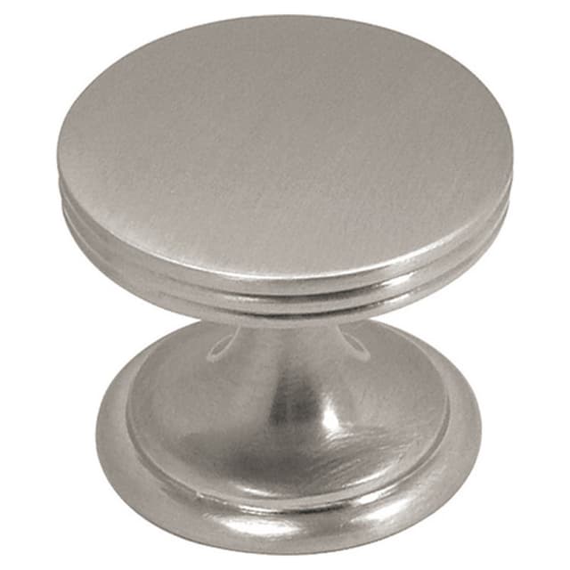 1-3/8" American Diner Cabinet Knob, Stainless Steel (10/Box)