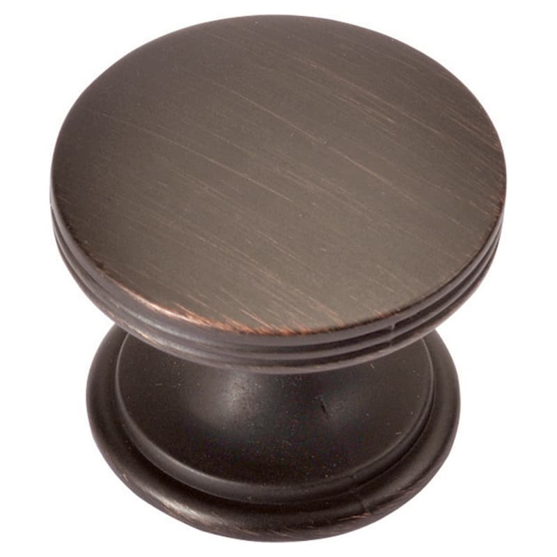 1-3/8" American Diner Cabinet Knob, Vintage Bronze (10/Box)